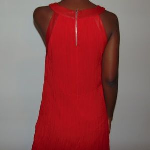 Alice + Olivia Red Dress, Chiffon